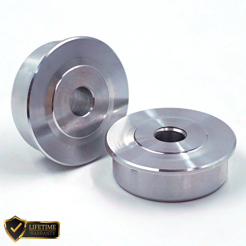 Suspension Secrets Front Solid Control Arm Bush Inserts - Porsche Boxster/Cayman (986/987) (Front) - Evolve Automotive